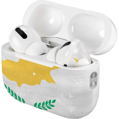 Cyprus Flag Distressed AirPods Pro 2nd Gen Skin